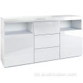 Holzgeschirr UV-Sicht-Sideboard-Schrank